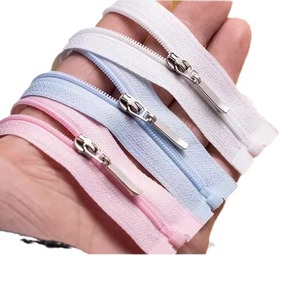 Wholesale Hot Sale No.3 Open-End Nylon <b>Zipper</b> Metal <b>Zipper</b> for Hoodie and Home Textiles - Product Image 5