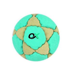 Custom Logo Eco-Friendly Lightweight Durable Sports <b>Hacky</b> <b>Sack</b> Ball Professional Training High Quality Handmade Footbag High Air - Product Image 4