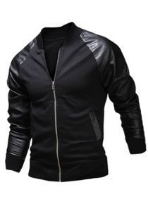 Chaqueta Varsity de Lana para Hombre, Verano, con Cierre, Forro de Piel de Oveja, Resistente al Viento, Transpirable, Corte Ajustado, Ecológica, Personalizable - Product Image 2