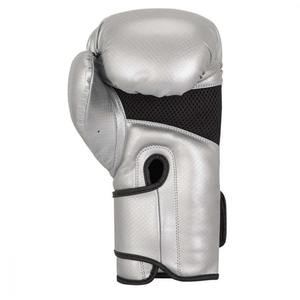 Guantes de Boxeo Profesionales de Cuero PU Plateado para Hombre y Mujer, Guantes de Entrenamiento de Muay Thai, MMA, Kickboxing, Sparring, Guantes para Saco de Boxeo - Product Image 3