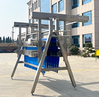 Plumeuse grossière verticale à haute efficacité A-Frame pour enlever les plumes de volaille