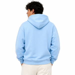 Sweat-shirts à capuche pour hommes de style streetwear haut de gamme, broderie personnalisée, molleton de coton, fabricant et fournisseur en gros OEM ODM - Product Image 4