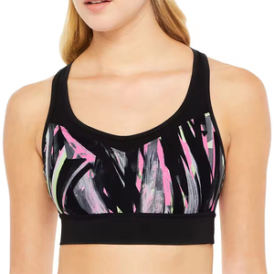 Private Label Custom Printed Sports Bra High Elastic Running New Pattern OEM Service Sports Bra Low MOQ - Product Image 5
