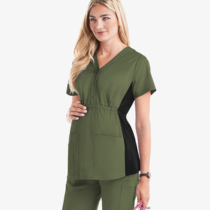 Vêtements d'été tendance, vente en gros d'usine, hauts en tricot pour femmes, manches courtes, multi-poches, respirants - Product Image 5