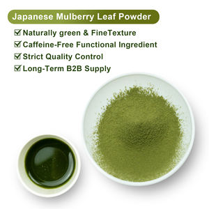 Poudre de feuilles de mûrier japonais Kuwanoha, thé aromatique aux herbes New Age, pour confiserie et pâtisserie, vente en gros - Product Image 2