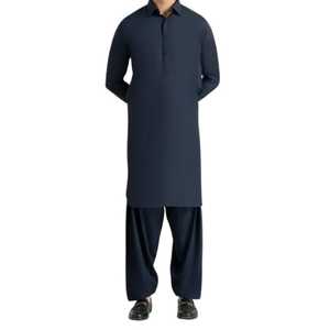 Ensembles Shalwar Kameez de créateurs les plus vendus, longs et de longueur régulière, Kurta et pantalon Salwar pour hommes grandes tailles - Product Image 1