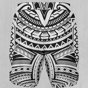 Shorts de Natación para Hombre, Ecológicos, Transpirables, con Cordón Ajustable en la Cintura, Impermeables, Antipilling, Nuevo Diseño - Product Image 4