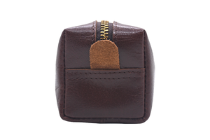 Genuine Leather Zipper Pouch Unisex Minimalist <b>Wallet</b> Durable Daily Use Short Size - Product Image 3