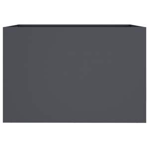 Macetas y jardineras de acero laminado en frío con incrustaciones decorativas color antracita, tamaño mediano - Product Image 5