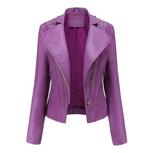 High Quality Premium Modern Design Women <b>Genuine</b> <b>Leather</b> <b>Jacket</b> Fashionable Full Fit Women <b>Leather</b> <b>Jacket</b> - Product Image 1