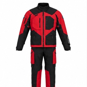 Combinaison de moto pour la conduite et les voyages, combinaison de protection pour moto avec intérieur confortable et design renforcé pour les longues distances - Product Image 1