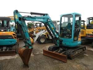 รถขุดขนาดเล็ก Kubota U30-5 จากญี่ปุ่น รถขุดไฮดรอลิกแบบตีนตะขาบขนาดกะทัดรัด พร้อมบุ้งกี๋ สำหรับงานก่อสร้างถนนและการเกษตร ราคาถูก - Product Image 4