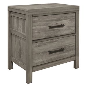 Comodino in stile rustico a 2 cassetti, - Product Image 3