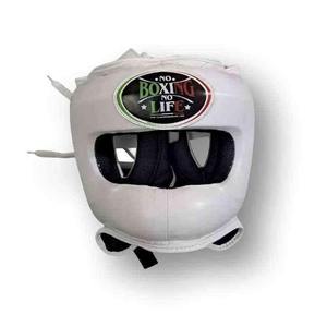 Customizable No Boxing No Life Sparring set White Equipment 10oz Laced Strap Boxing <b>Gloves</b> Genuine Leather - Product Image 4