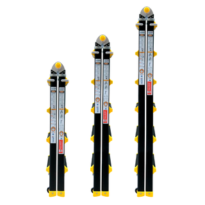 NIKAWA Aluminum Alloy Folding <b>Ladder</b> Multi-Position Manual Lock Industrial Modern 150kg Load Capacity - Product Image 6