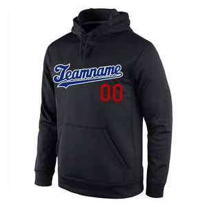 เสื้อฮู้ดสปอร์ตสีดำแดงรอยัลแบบเย็บพิเศษ คุณภาพพรีเมียม สวมใส่สบาย ทันสมัย เหมาะสำหรับเล่นกีฬาและสตรีทแวร์ - Product Image 3