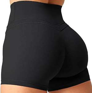 Shorts pour femmes, best-seller, vêtements de sport et de fitness, leggings, shorts de sport cycliste, shorts taille haute effet push-up pour femmes - Product Image 4