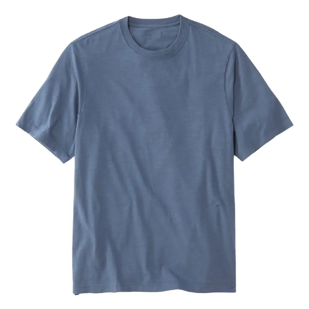 Heren Effen Blanco Katoenen T-Shirt Op Maat Ontwerp Plus Size Premium Kwaliteit Fabrieksfabrikant Heren T-Shirt Met Korte Mouwen