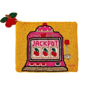Monedero Clásico Bordado con Cuentas de MD HANDICRAFTS, Impresión Digital para Mujeres y Niñas, Personalizable, Patrón Mixto, Origen India - Product Image 2