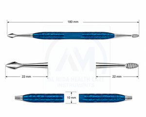 Al Mida Healthcare Lime à os orthopédique manuelle, instrument chirurgical certifié CE, garantie à vie - Product Image 4