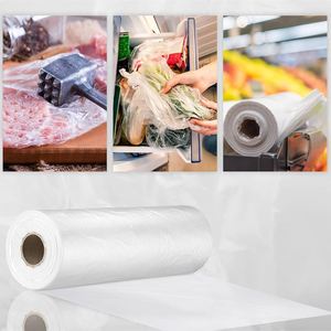 Factory Direct TIEN DUC <b>PLASTIC</b> Brand Durable Biodegradable HDPE Bottom Gusset Sacks Clear Heat Seal <b>Plastic</b> Film Bags <b>Roll</b> TD - Product Image 5