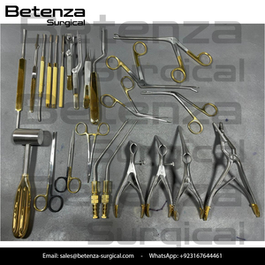 Ciseaux chirurgicaux ORL Gorney à pointe arrondie et coudée, ciseaux nasaux Walter, instruments de chirurgie ORL et plastique TC - Product Image 5