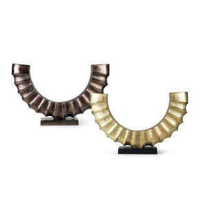 Pieza de Arte de Aluminio de Diseño Interior de Lujo – Decoración Metálica Abstracta Contemporánea - Product Image 5