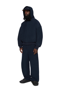 Ensemble de survêtement décontracté pour homme en molleton technique 100 % coton à capuche, manches longues, imprimé numérique, pour l'hiver - Product Image 5