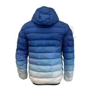 Winter Bombers Logo personnalisé Respirant Oversized Men's Down-Bubble Gradient-padded Effect-men Hooded Puffers Bikers Jackets - Product Image 2