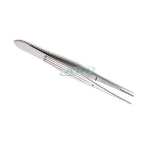 Pinzas Lisas de Acero Inoxidable de Primera Calidad, Resistentes, Duraderas y Perfectas para Uso Quirúrgico, Pinzas Lisas de Acero Inoxidable Profesionales - Product Image 5