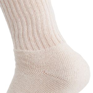 Calzini da donna color écru, 3 paia, in cotone traspirante, taglia scarpe da 5 a 10 - Product Image 6