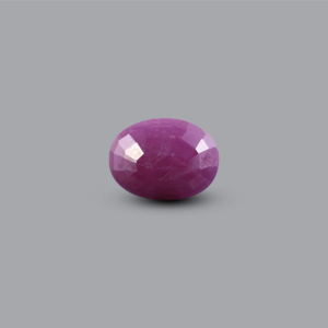 Premium 5.4 Carat Natural African Ruby Oval Cut Loose Gemstone for Fine Jewelry - Product Image 2