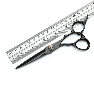 Tijeras de Peluquería Profesionales de Alta Calidad, de Acero Inoxidable 440C, de Mango Largo para Diestros, Color Personalizado - Product Image 3