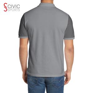 เสื้อโปโลผู้ชายพิมพ์ลายได้ตามต้องการโดยตรงจากโรงงานพิมพ์ภาพโลโก้ - Product Image 2