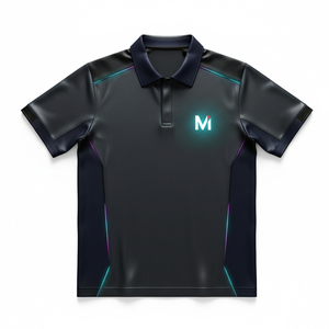 Polo para Hombre con Cuello Redondo, Diseño Moderno, Corte Ajustado, Algodón Piqué, Polo de Alta Calidad, Ropa de Marca al por Mayor - Product Image 1