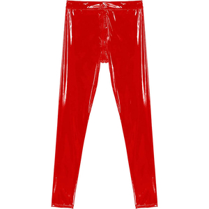 Luxury <b>Men's</b> Genuine <b>Leather</b> <b>Pants</b> Modern Slim Fit Straight Black Button Fly Windproof Breathable Eco-Friendly Streetwear - Product Image 2