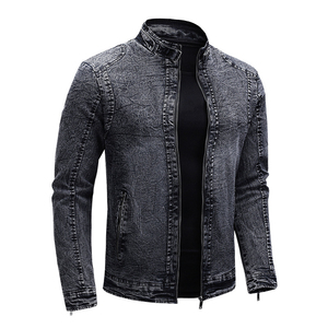 Men's Stylish Denim Jeans Jacket/ Vintage Style Jacket Male Men Regular Clothing Length Denim Fabric Casual for Autumn - Product Image 6
