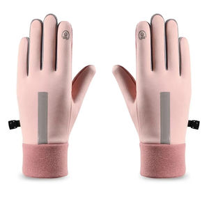 Gants de ski d'hiver haut de gamme avec écran tactile, gants de snowboard chauds et respirants, coupe-vent, antidérapants pour le froid, gants de conduite - Product Image 2