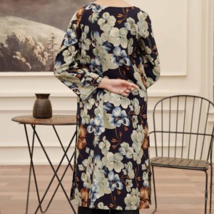 Camisa de franela estampada para mujer PW4193 Blusa y camisa para mujer de 1 pieza - Product Image 1