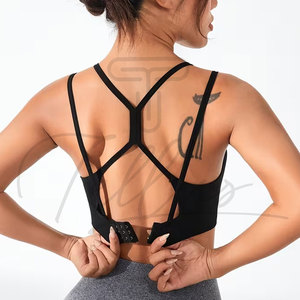 High Quality Wholesale Sports Bra for Hot Sexy Gym wear Customized Women Sport Bras for sale - Product Image 2