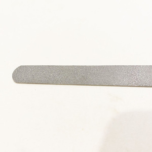 Emery <b>Nail</b> <b>File</b> 180 Grit Double-Sided Reusable Stainless Steel Diamond Pattern for Manicure <b>Nail</b> Care - Product Image 4