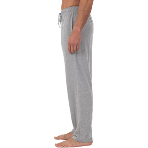 Pantalones Deportivos para Hombre, Grises, Mezcla de Poliéster/Algodón, Cintura Elástica con Cierre de Cordón, Estilo Casual, Bolsillos Laterales, Secado Rápido - Product Image 3