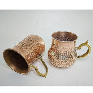 แก้วเบียร์ขิงสไตล์ใหม่ – แก้วแชมเปญทองแดงแท้และถ้วยคุณภาพพรีเมียมขายส่ง - Product Image 1