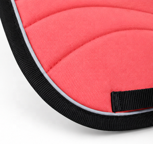 Almohadilla acolchada rosa para silla de montar inglesa con relleno de espuma, venta al por mayor, OEM, logotipo personalizado, equipo de equitación - Product Image 2