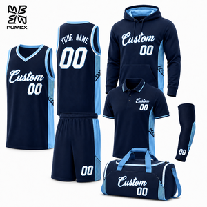 Wholesale Custom Basketball Jersey <b>Kit</b> <b>Tank</b> Top Shorts Sports Bag Unisex Adults Team Uniform Set Quick Dry Teamwear Team - Product Image 4