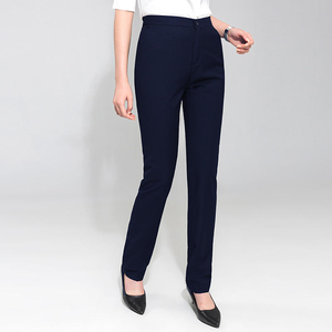 2026 Spring Autumn Women's Business Formal High Waist Solid Office Pants Lightweight Dress Pant Office Job Direct Factory Supply - Product Image 3