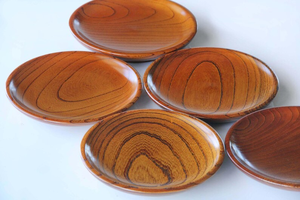 Juego de Platos de Madera Ecológicos de Lujo, Diseño Clásico, Hechos a Mano, Aptos para Alimentos, Pulidos, con Logotipo Personalizado, Embalaje Multiusos - Product Image 2