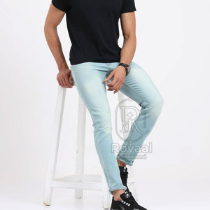 Dernier design, service OEM, jeans respirants pour hommes, jeans confortables de qualité supérieure, pantalons pour hommes - Product Image 5