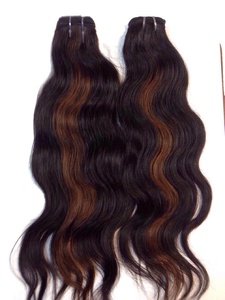 Extensions de cheveux naturels ondulés de 22 pouces, qualité supérieure, Remy, vierges, bruts, Cambodgiens, Mink, Indiens, Temple, provenant d'un seul donneur, doux - Product Image 4