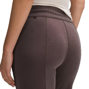 Wholesale Summer <b>Women</b> <b>Flare</b> <b>Jogger</b> Pants 100% Cotton Canvas Streetwear Breathable Quick Dry Elastic Waist High Quality - Product Image 5